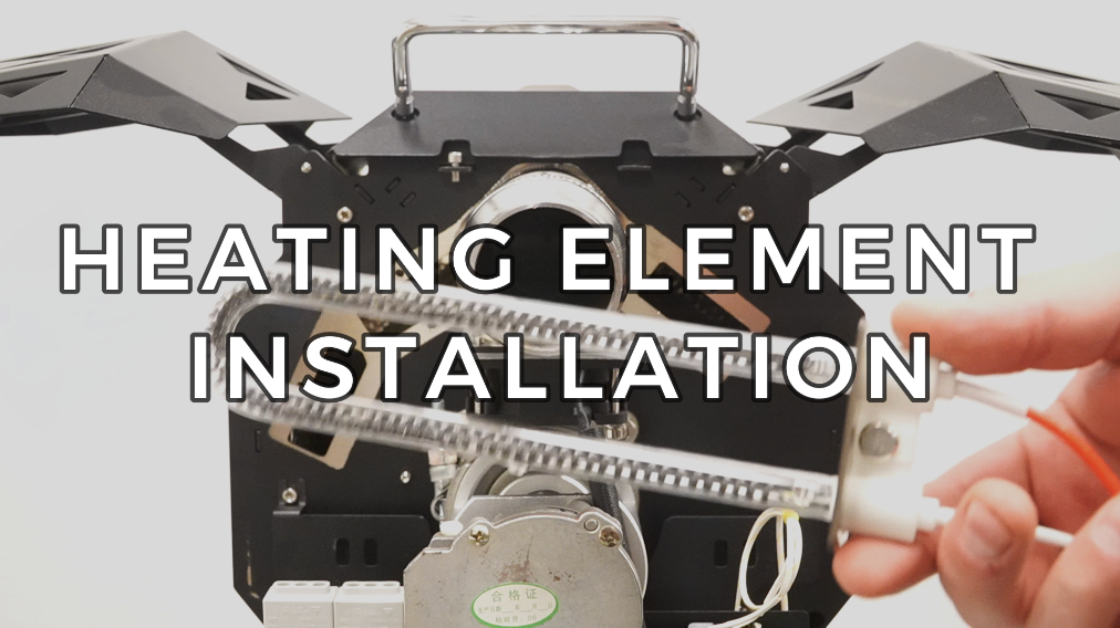 Installing M6 and M10 Heating Elements – Kaleido Roasters USA Installing M6 and M10 Heating Elements – Kaleido Roasters USA