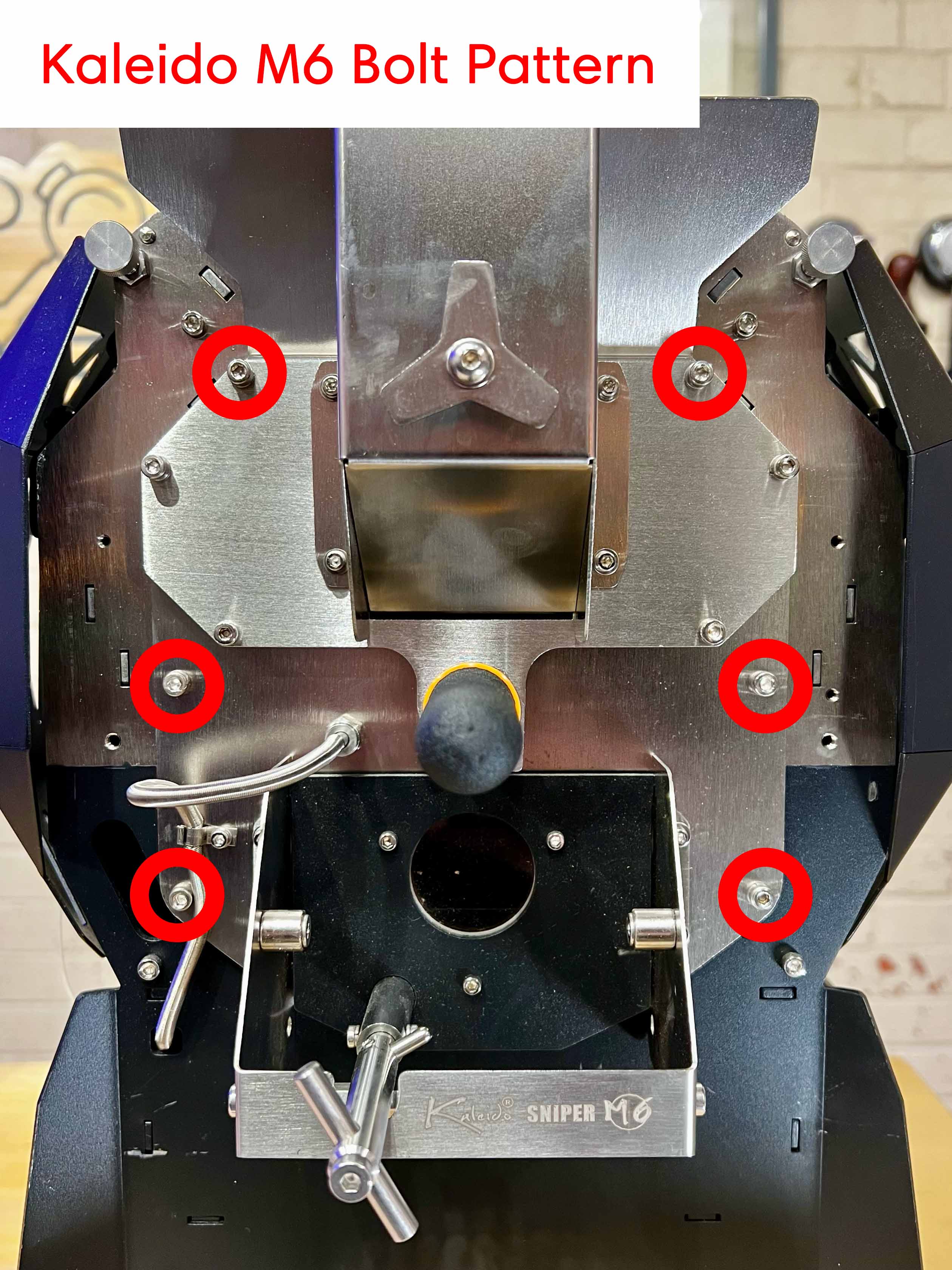 Roaster Pattern I cant get the front faceplate off of my Kaleido Roaster – Kaleido ...