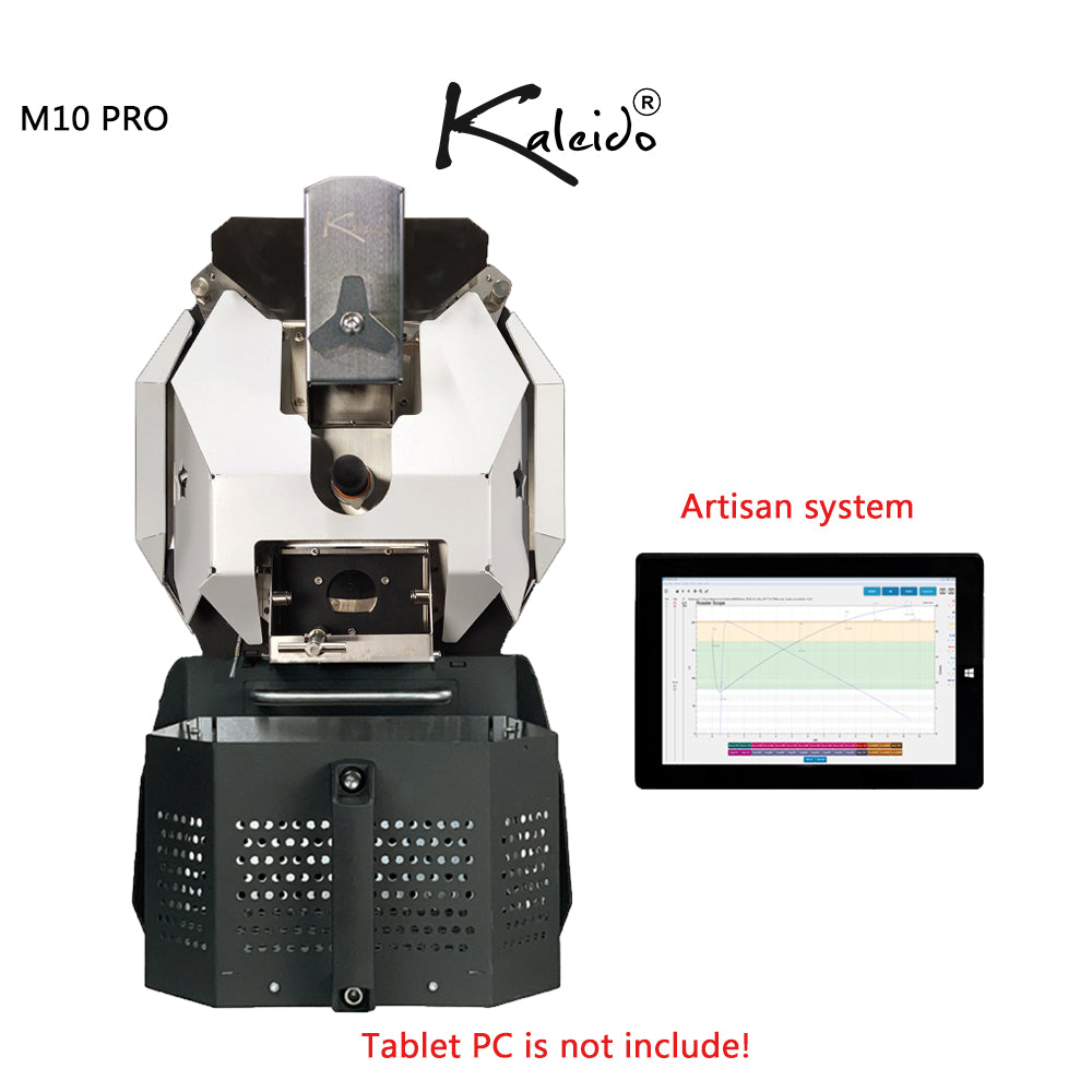 M10 Dual 1.2kg Coffee Roaster (220V) - Version 2 Sealed (Artisan System + Kaleido Tablet)