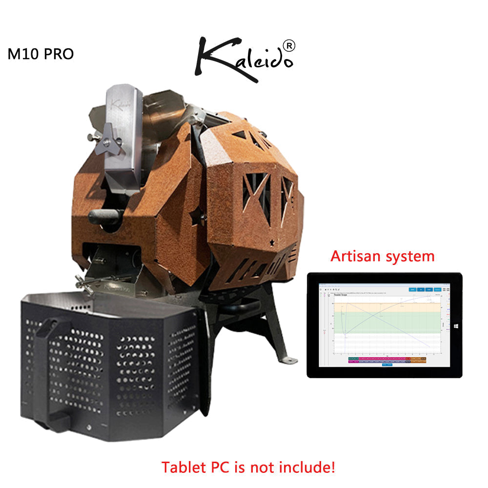 M10 Dual 1.2kg Coffee Roaster (220V) - Version 2 Sealed (Artisan System + Kaleido Tablet)