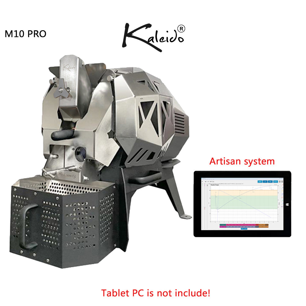 M10 Dual 1.2kg Coffee Roaster (220V) - Version 2 Sealed (Artisan System + Kaleido Tablet)